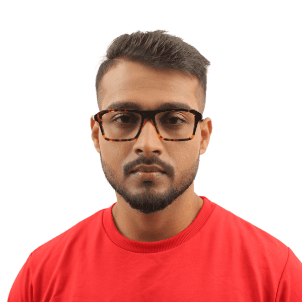 DA Square Full Rim Acetate Men Eye Frame - Image 6