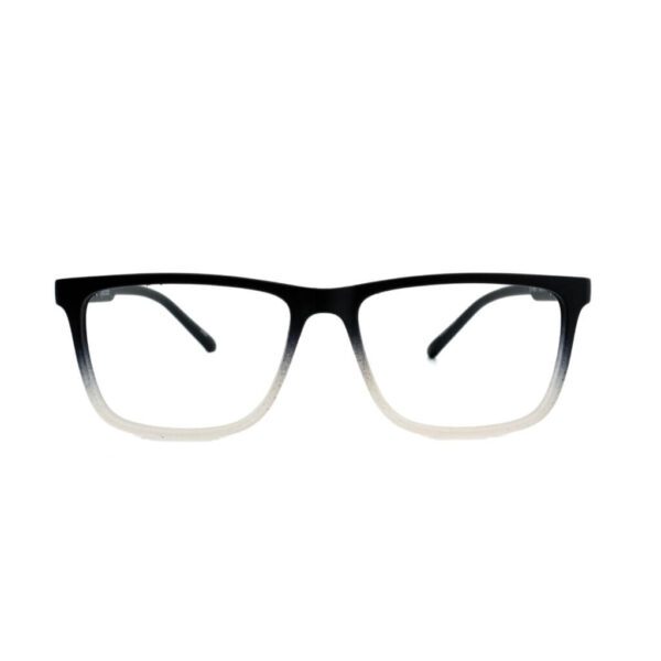 Spectiize Specs Frame Black & White Wayfarer Full Rim TR90 Men's Eye Frame