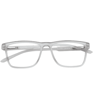 Spectiize Eyewear Light Grey Wayfarer Full Rim TR90 Men's Eye Frame