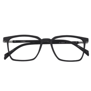 Spectiize Black Rectangle Full Rim TR90 Men's Optical Frame