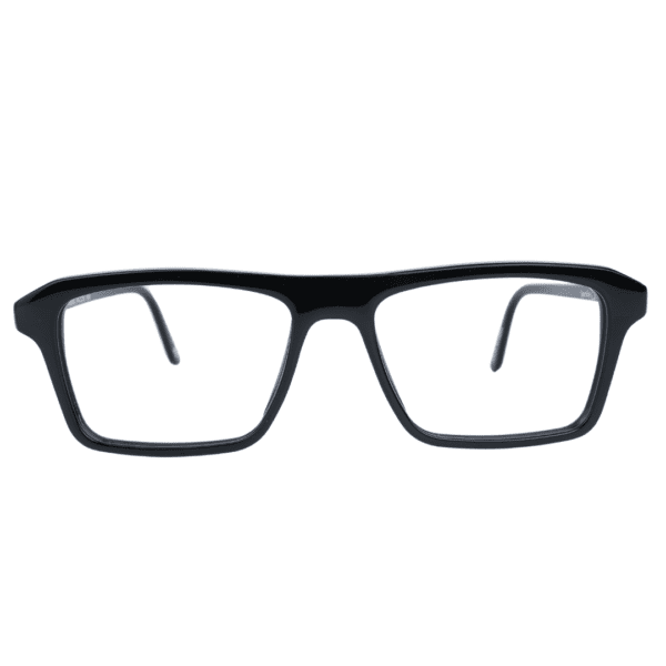 Black Square Full Rim Acetate Men Eye Frame - Image 4