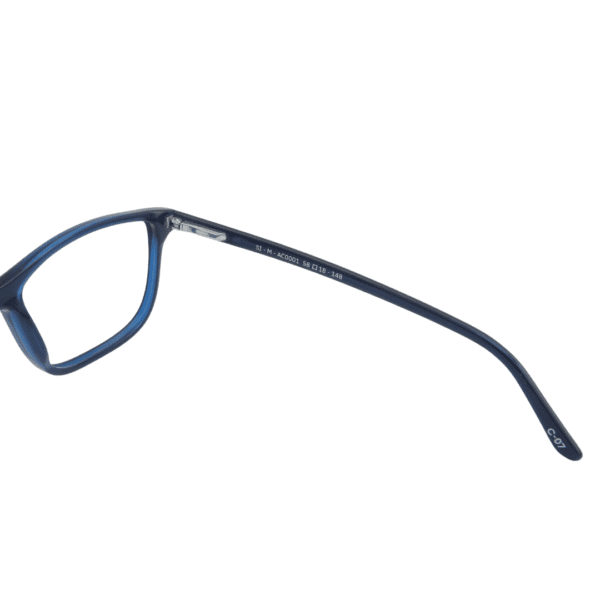 Spectiize Eyeglasses Dark Blue Rectangle Full Rim Acetate Men's Eye Frame