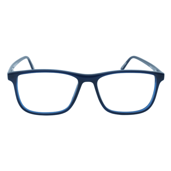 Spectiize Spectacles Dark Blue Rectangle Full Rim Acetate Men's Eye Frame