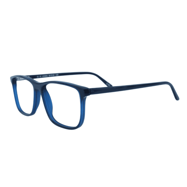 Spectiize Eyewear Dark Blue Rectangle Full Rim Acetate Men's Eye Frame