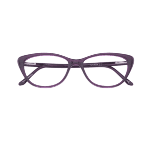 Spectiize Optical Dark Purple Cat Eye Full Rim Acetate Women's Eye Frame