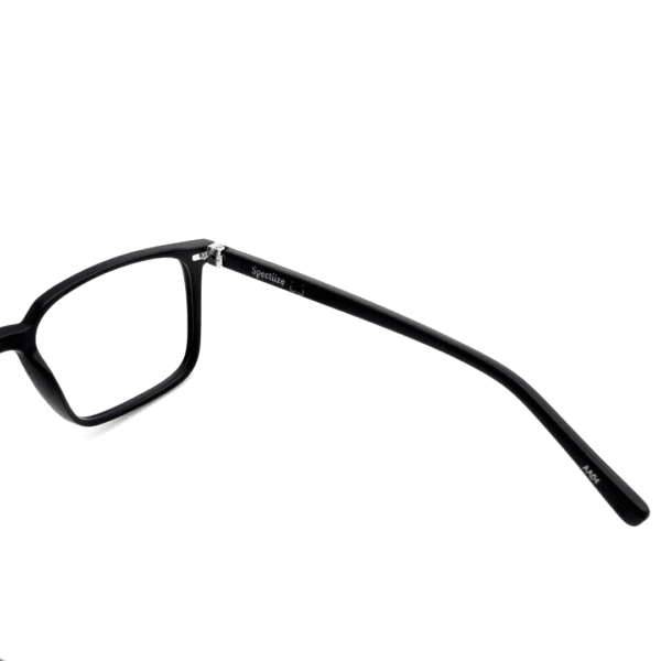 Spectiize Black Rectangle Full Rim TR90 Men's Eyewear Frame