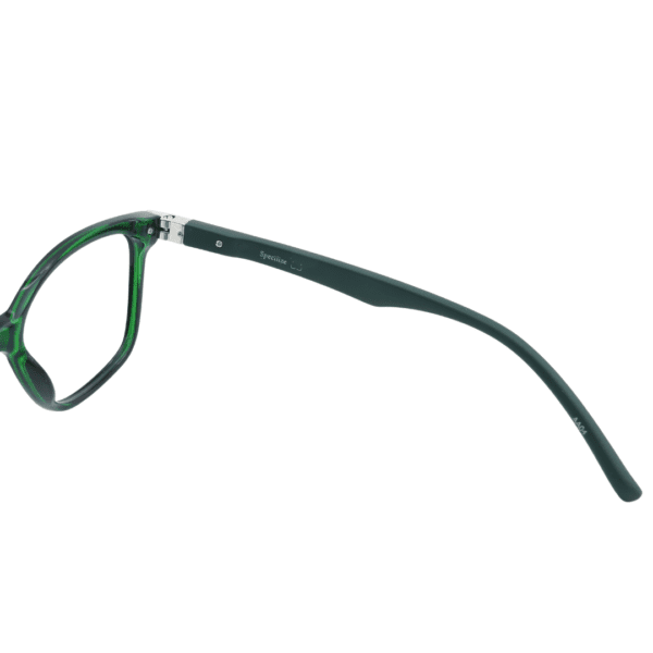 Green Cat Eye Rectangle Full Rim TR90 Women Eye Frame - Image 3