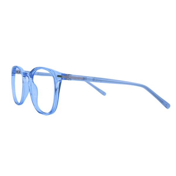 Spectiize Light Blue Round Full Rim TR90 Women's Spectacles Frame