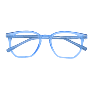 Spectiize Light Blue Hexagonal Full Rim TR90 Women's Eyewear Frame