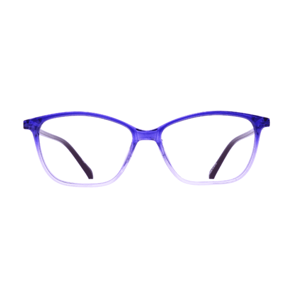 Light Purple Cat Eye Square Full Rim TR90 Women Eye Frame - Image 2