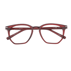 Spectiize Maroon Hexagonal Full Rim TR90 Women's Spectacles