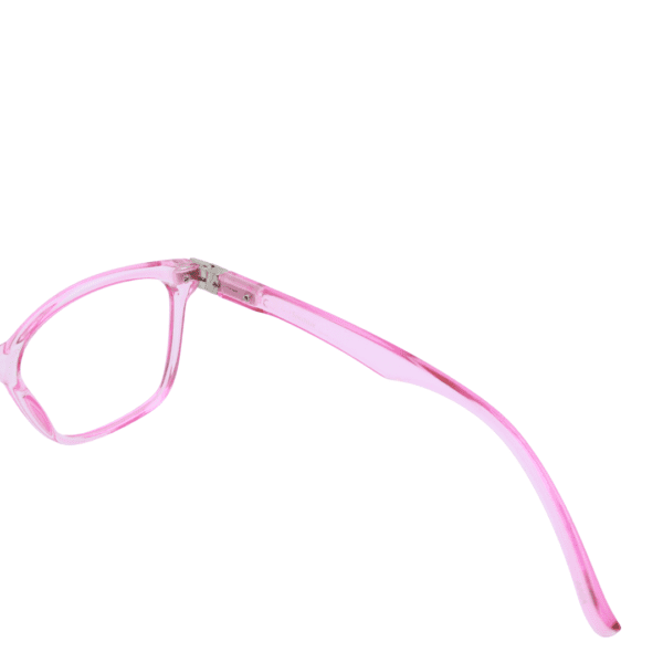 Pink Cat Eye Rectangle Full Rim TR90 Women Eye Frame - Image 2