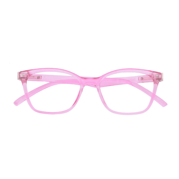 Pink Cat Eye Rectangle Full Rim TR90 Women Eye Frame