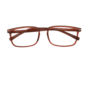 Spectiize Brown Rectangle Full Rim TR90 Men’s Eye Frame Optical