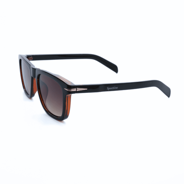 Brown Wayfarer Full Rim TR90 Unisex Sunglasses