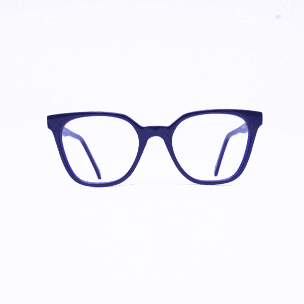 Spectiize Spectacles Dark Blue Cat Eye Square Full Rim Acetate Women's Eye Frame