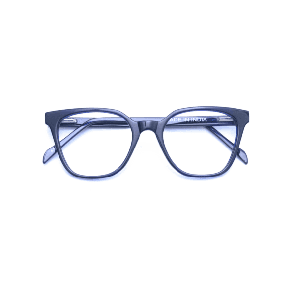 Spectiize Optical Dark Blue Cat Eye Square Full Rim Acetate Women's Eye Frame