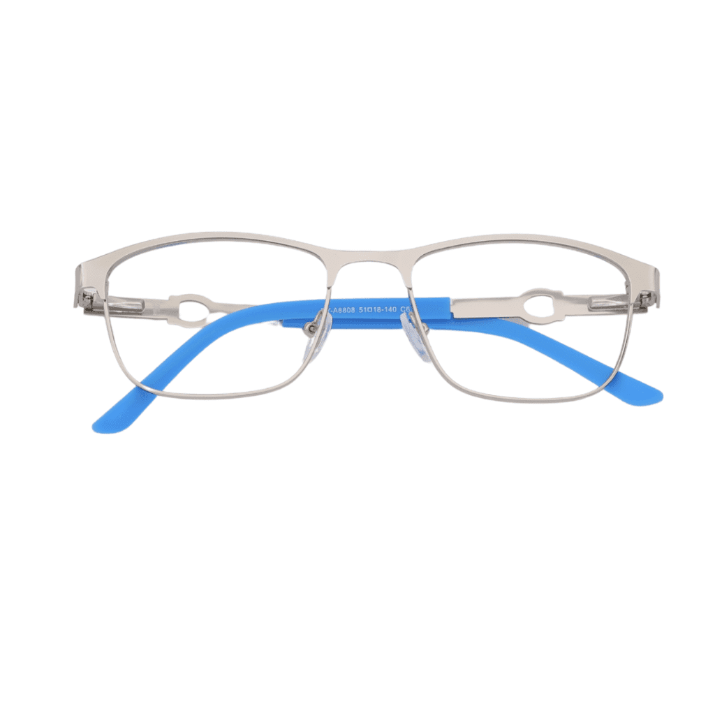 Full Rim Metal Spectiize Silver Square Full Rim Metal Unisex Eye Frame