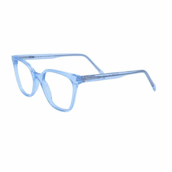 Spectiize Eyeglasses Light Blue Cat Eye Square Full Rim Acetate Women's Eye Frame