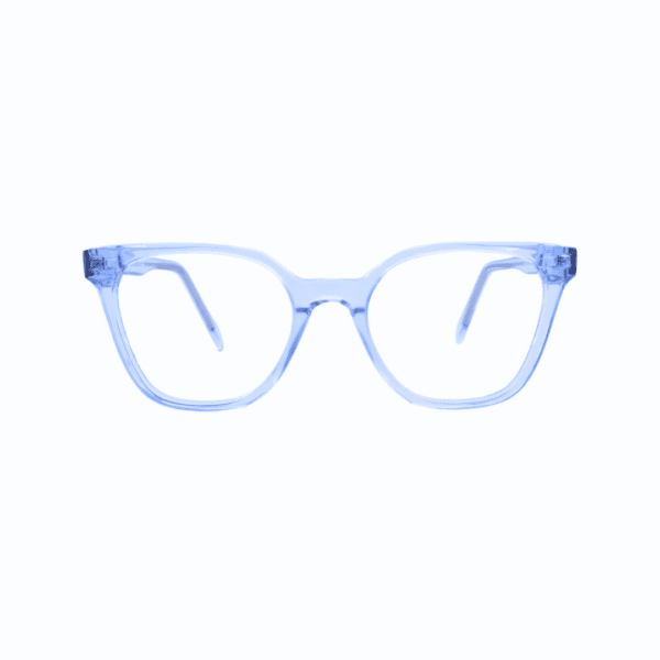 Spectiize Specs Frame Light Blue Cat Eye Square Full Rim Acetate Women's Eye Frame