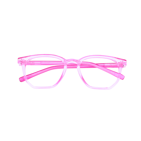 Spectiize Pink Hexagonal Full Rim TR90 Women's Eyewear