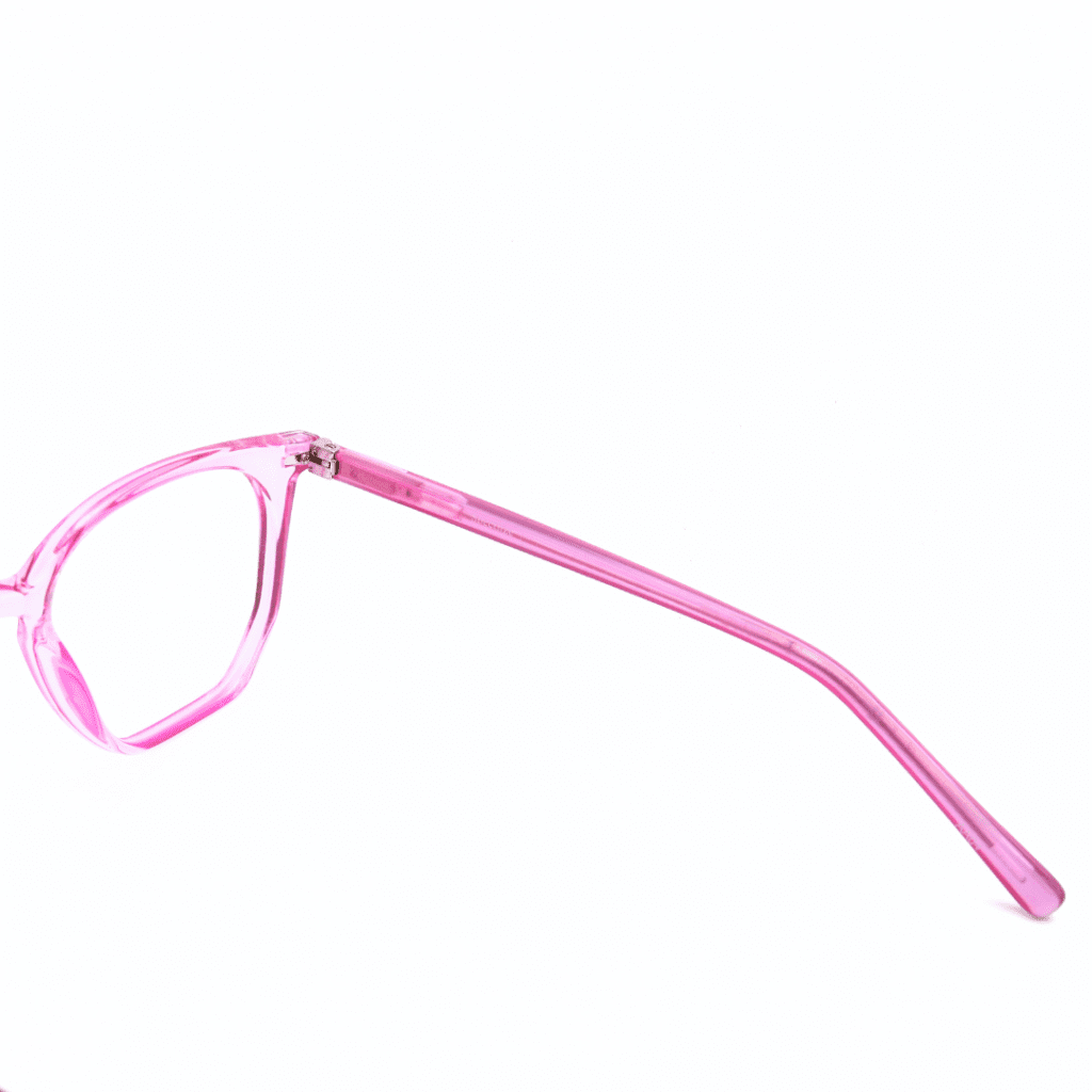 Pink Eye Work Rim Spectiize Pink Hexagonal Full Rim TR90 Women's Eye Frame