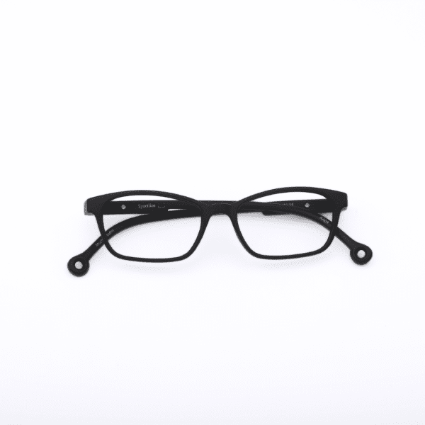 Black Rectangle Full Rim TR90 Kids Eye Frame