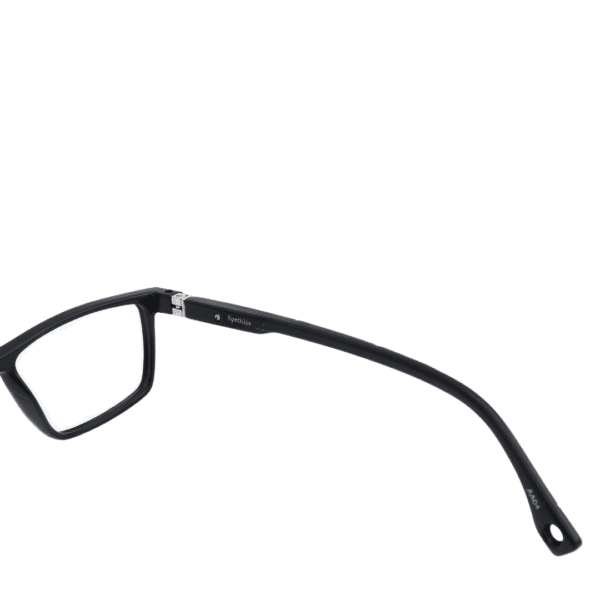 Black Square Full Rim TR90 Kids Eye Frame - Image 2