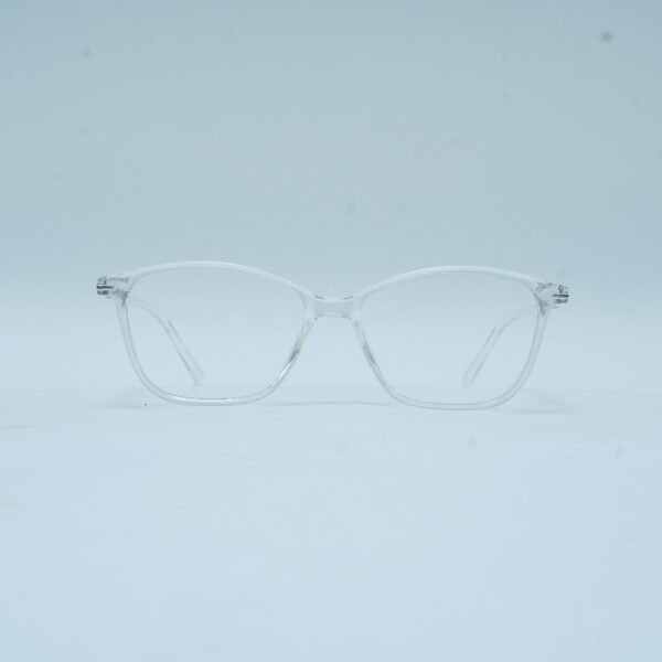 Crystal Cat Eye Square Full Rim TR90 Women Eye Frame - Image 3