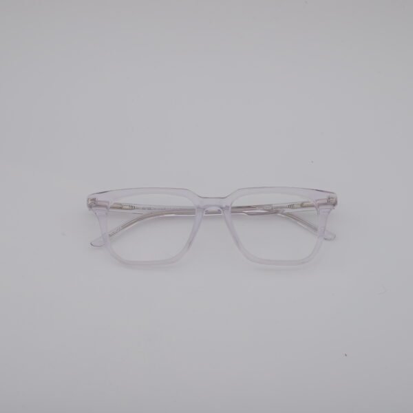 Crystal Geometric Full Rim Acetate Unisex Eye Frame