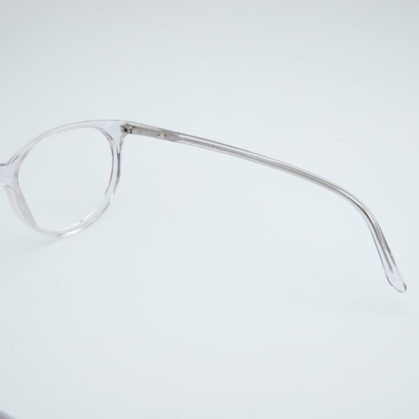 Crystal Round Full Rim Acetate Unisex Eye Frame - Image 4