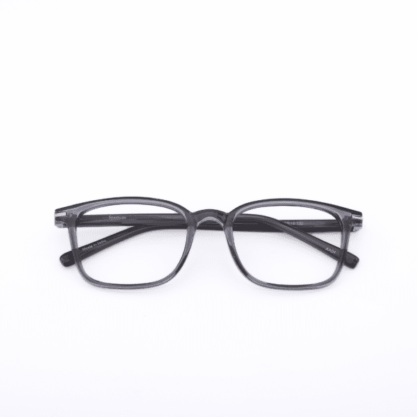 Dark Grey Square Full Rim TR90 Men Eye Frame