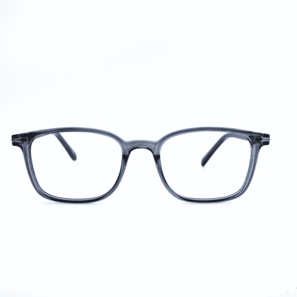 Dark Grey Square Full Rim TR90 Men Eye Frame - Image 2