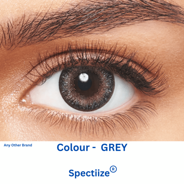 Contact Lenses Zero Power Grey Colour